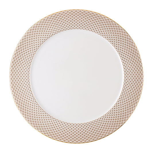 Rosenthal Carreau Beige Rosenthal Francis Carreau Beige Service Plate 33 cm front view