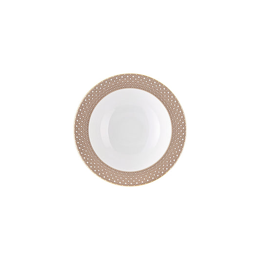 Rosenthal Carreau Beige Rosenthal Francis Carreau Beige Fruit Dish front view