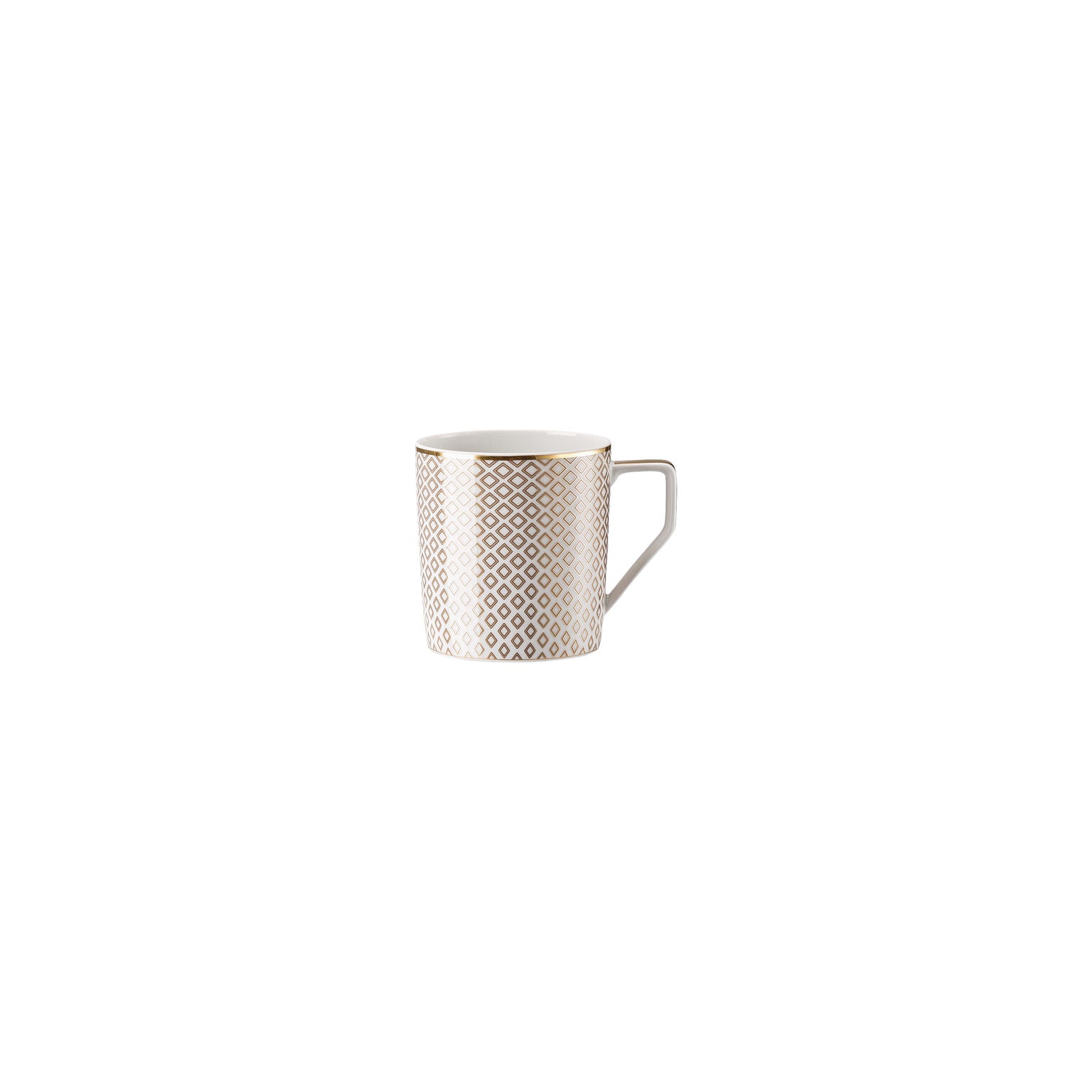 Rosenthal Carreau Beige Rosenthal Francis Carreau Beige Cup 4 tall front view