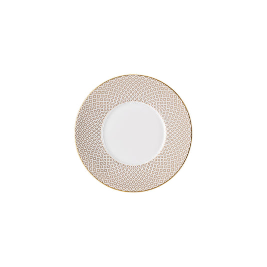 Rosenthal Carreau Beige Rosenthal Francis Carreau Beige Combi saucer front view