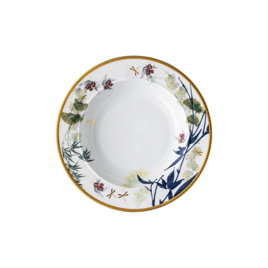 Rosenthal Turandot white Rosenthal Rosenthal Heritage Turandot white Plate 22 cm deep front view