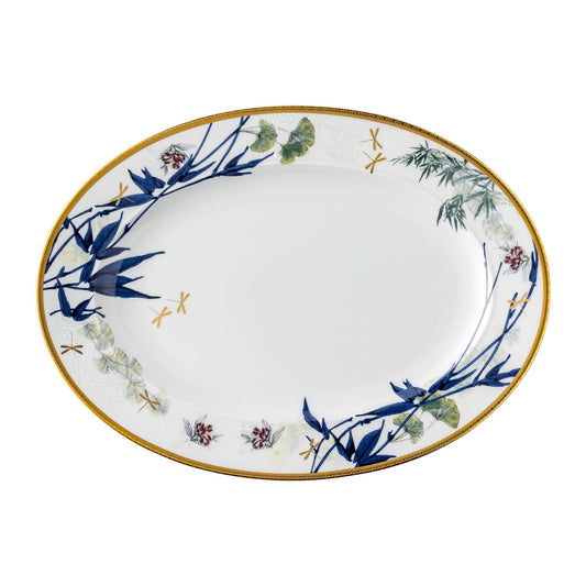 Rosenthal Turandot white Rosenthal Rosenthal Heritage Turandot white Platter 34 cm front view