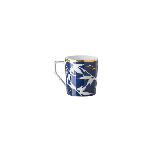 Rosenthal Turandot blue Rosenthal Rosenthal Heritage Turandot blue Mug with handle front view