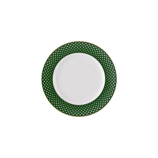 Rosenthal Carreau Vert Rosenthal Francis Carreau Vert Plate 18 cm front view