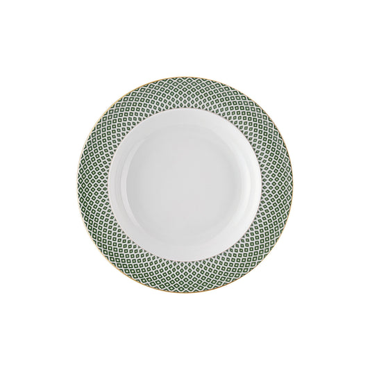 Rosenthal Carreau Vert Rosenthal Francis Carreau Vert Plate 22 cm deep front view