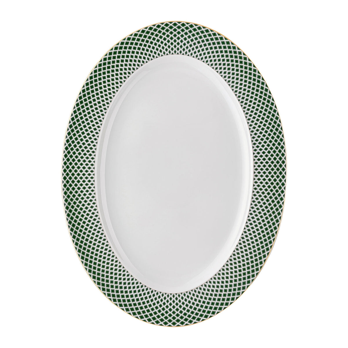 Rosenthal Carreau Vert Rosenthal Francis Carreau Vert Platter 40 cm front view