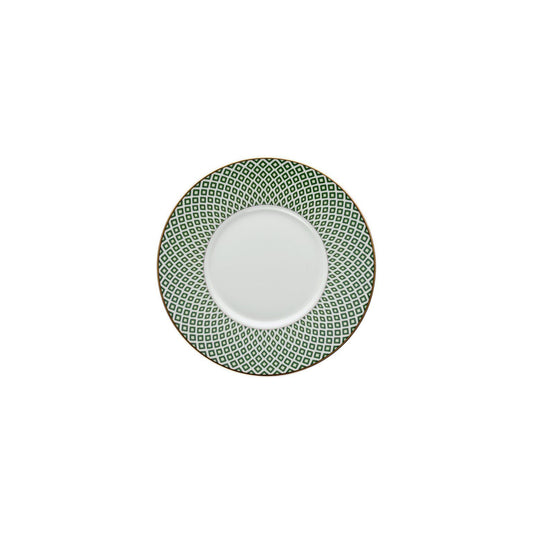 Rosenthal Carreau Vert Rosenthal Francis Carreau Vert Saucer 4 low front view