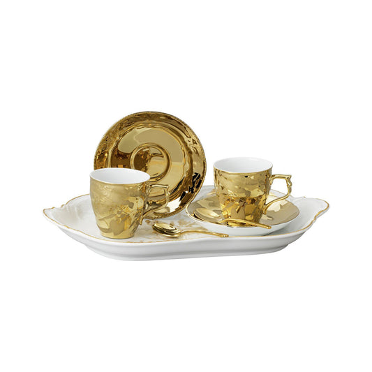 Rosenthal Midas Rosenthal Sanssouci Jubilee Midas Espresso-set 7 pcs. front view