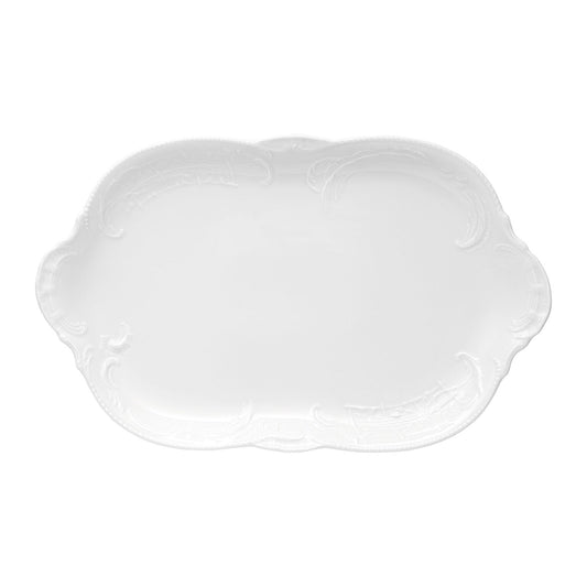 Rosenthal White Rosenthal Sanssouci White White Platter 38 cm front view