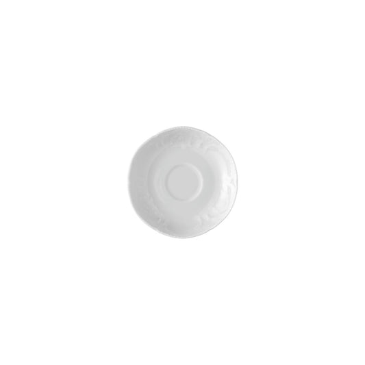 Rosenthal White Rosenthal Sanssouci White White Saucer 2 tall front view