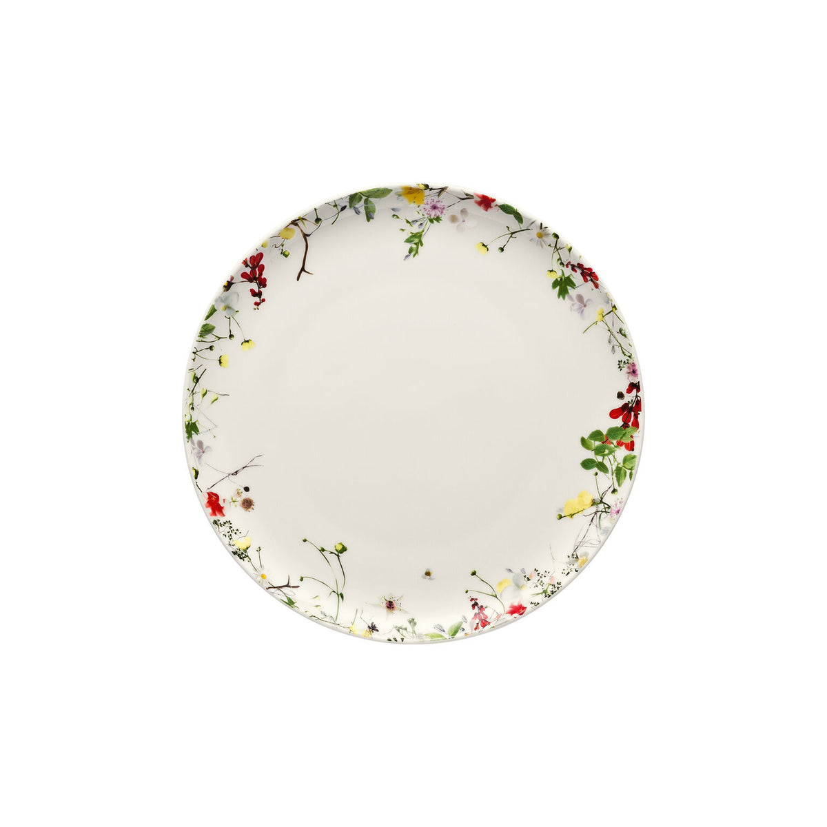 Rosenthal Fleurs Sauvages Rosenthal Brillance Fleurs Sauvages Plate 21 cm front view