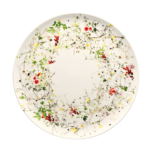Rosenthal Fleurs Sauvages Rosenthal Brillance Fleurs Sauvages Service Plate 32 cm front view