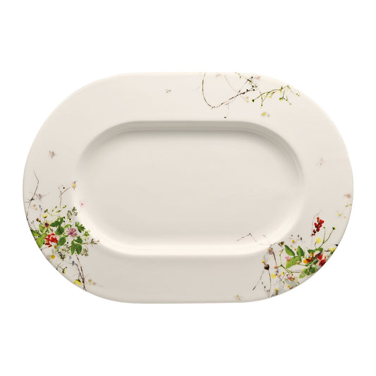 Rosenthal Fleurs Sauvages Rosenthal Brillance Fleurs Sauvages Platter 34 cm front view