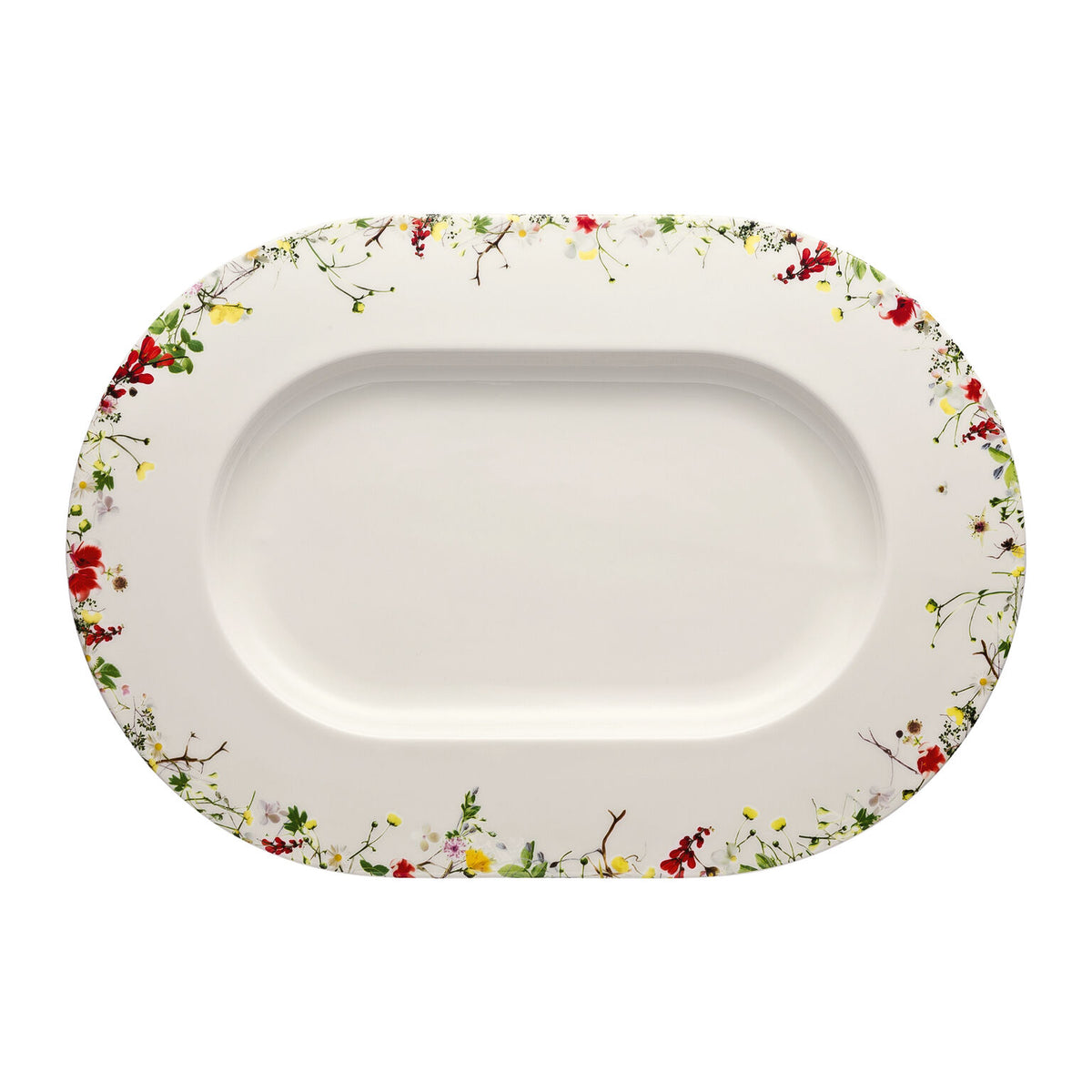 Rosenthal Fleurs Sauvages Rosenthal Brillance Fleurs Sauvages Platter 41 cm front view