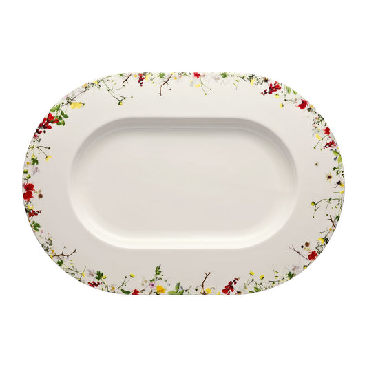 Rosenthal Fleurs Sauvages Rosenthal Brillance Fleurs Sauvages Platter 41 cm front view