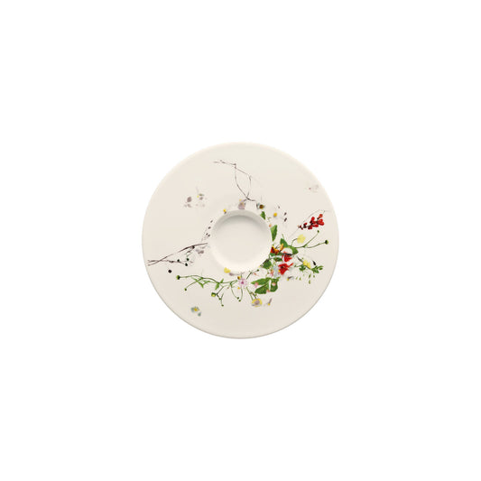 Rosenthal Fleurs Sauvages Rosenthal Brillance Fleurs Sauvages Saucer 4 tall front view