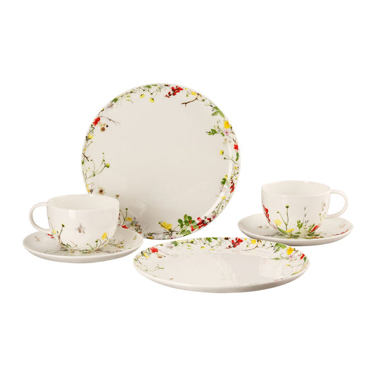 Rosenthal Fleurs Sauvages Rosenthal Brillance Fleurs Sauvages Set 6pcs./Combi/Coup front view