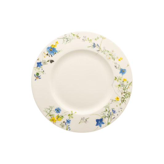 Rosenthal Fleurs des Alpes Rosenthal Brillance Fleurs des Alpes Rim Plate 23 cm front view