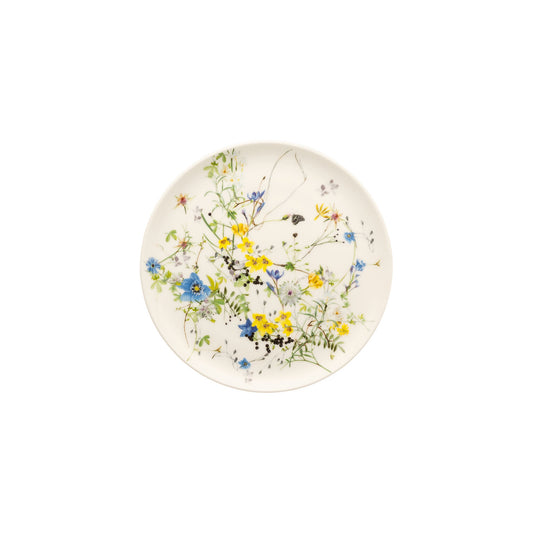 Rosenthal Fleurs des Alpes Rosenthal Brillance Fleurs des Alpes Plate 18 cm front view