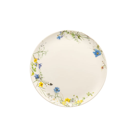 Rosenthal Fleurs des Alpes Rosenthal Brillance Fleurs des Alpes Plate 21 cm front view