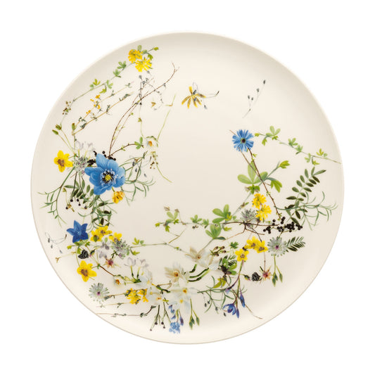 Rosenthal Fleurs des Alpes Rosenthal Brillance Fleurs des Alpes Service Plate 32 cm front view