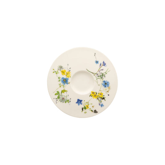 Rosenthal Fleurs des Alpes Rosenthal Brillance Fleurs des Alpes Tea-/Cappucc. saucer front view