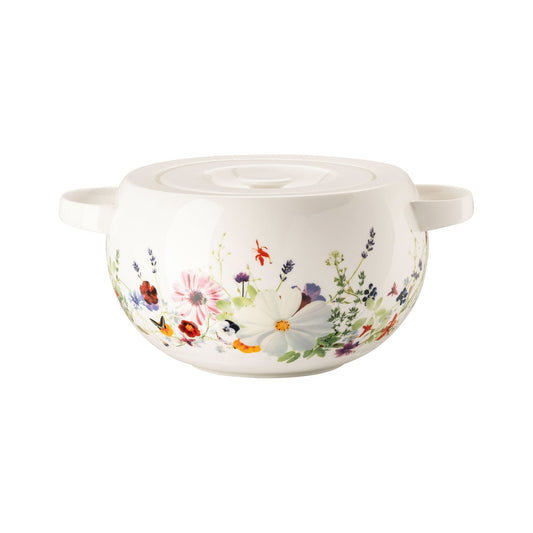 Rosenthal Grand Air Rosenthal Brillance Grand Air Covered Vegetable B. front view