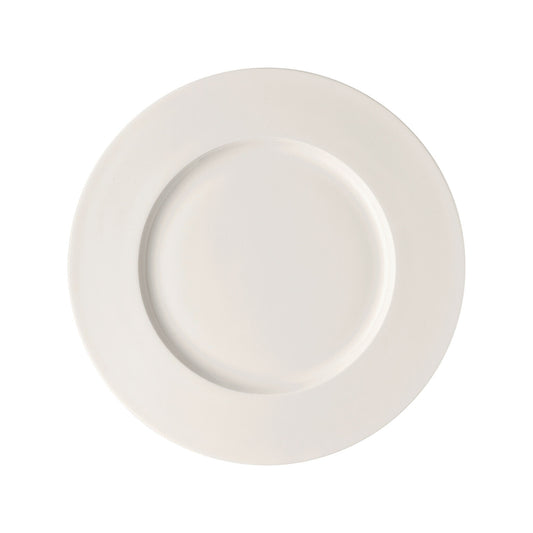 Rosenthal White Rosenthal Brillance White Rim Plate 28 cm front view