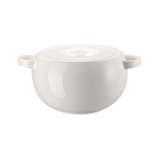 Rosenthal White Rosenthal Brillance White Covered Vegetable B. front view