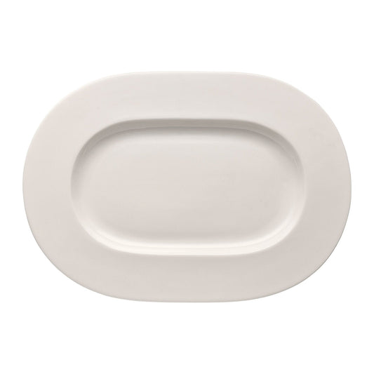 Rosenthal White Rosenthal Brillance White Platter 34 cm front view