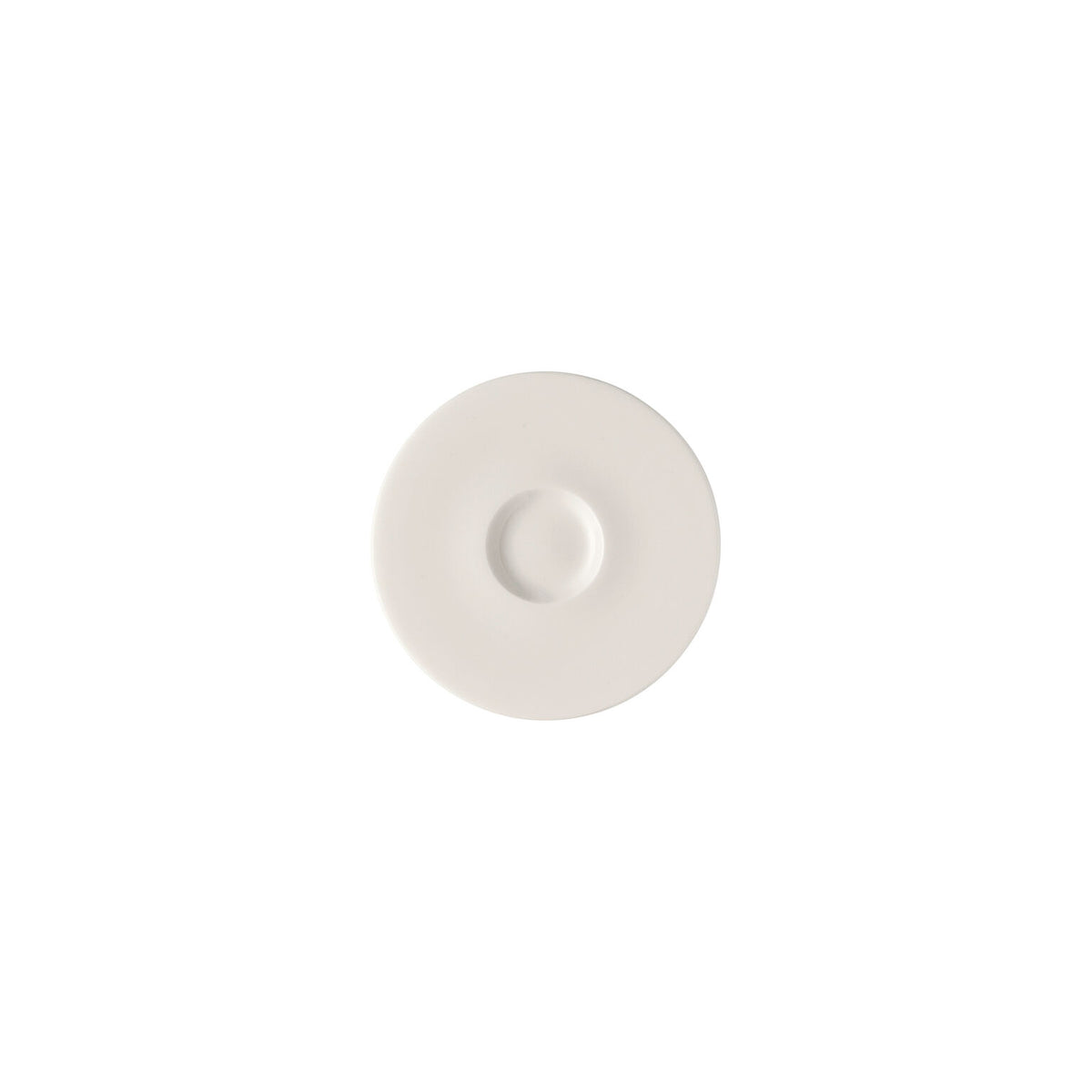 Rosenthal White Rosenthal Brillance White Espresso Saucer front view