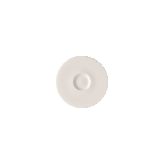 Rosenthal White Rosenthal Brillance White Espresso Saucer front view