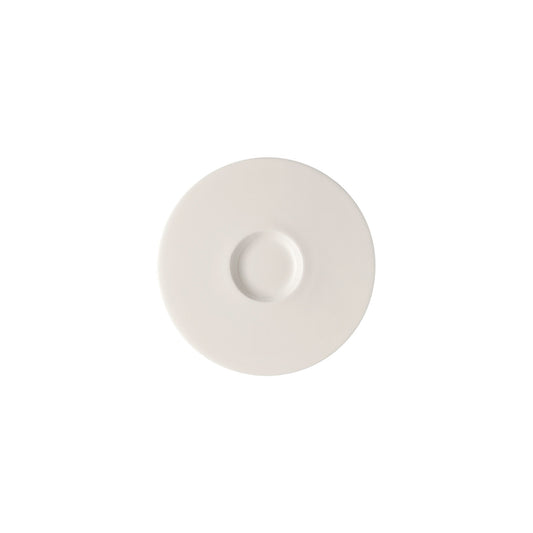 Rosenthal White Rosenthal Brillance White Saucer 4 tall front view