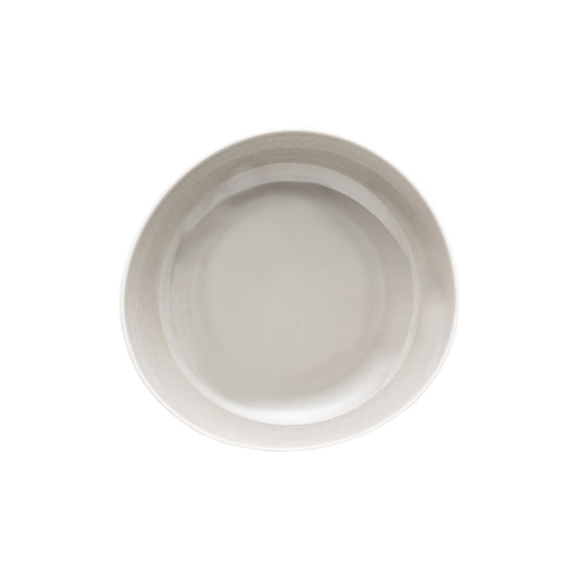 Rosenthal Pearl Grey Rosenthal Junto Pearl Grey Plate 22 cm deep front view