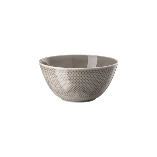 Rosenthal Pearl Grey Rosenthal Junto Pearl Grey Bowl 19 cm front view