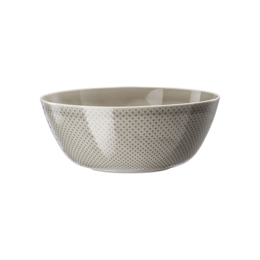 Rosenthal Pearl Grey Rosenthal Junto Pearl Grey Bowl 26 cm front view
