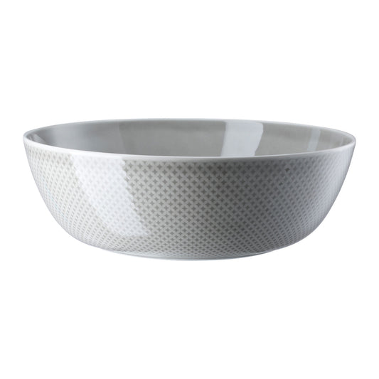 Rosenthal Pearl Grey Rosenthal Junto Pearl Grey Bowl 33 cm front view