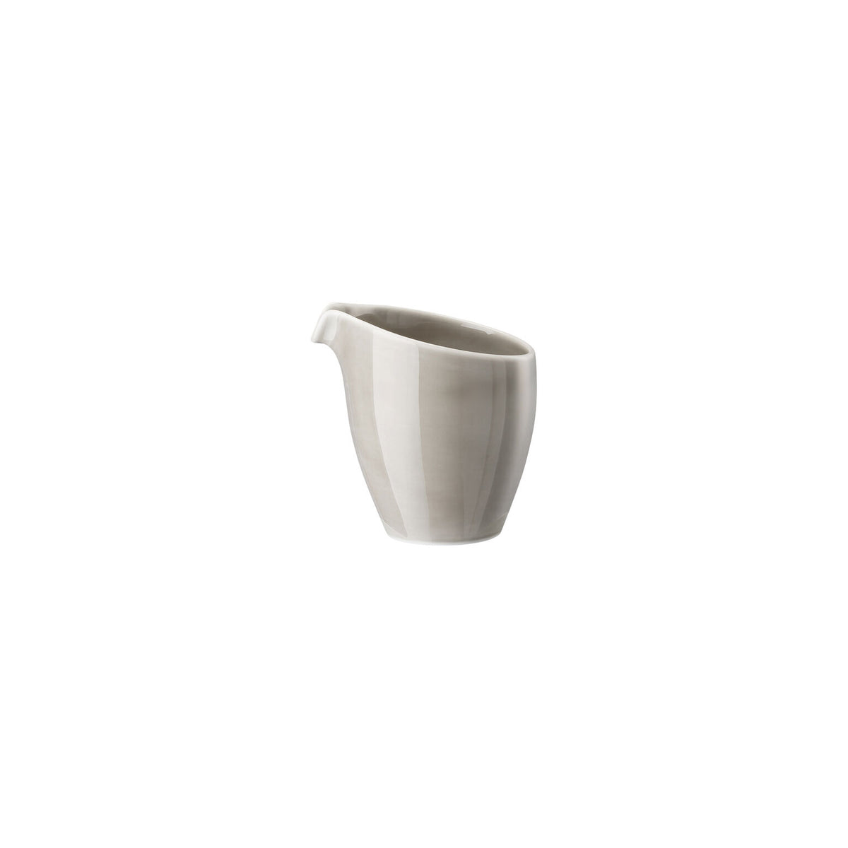 Rosenthal Pearl Grey Rosenthal Junto Pearl Grey Creamer front view