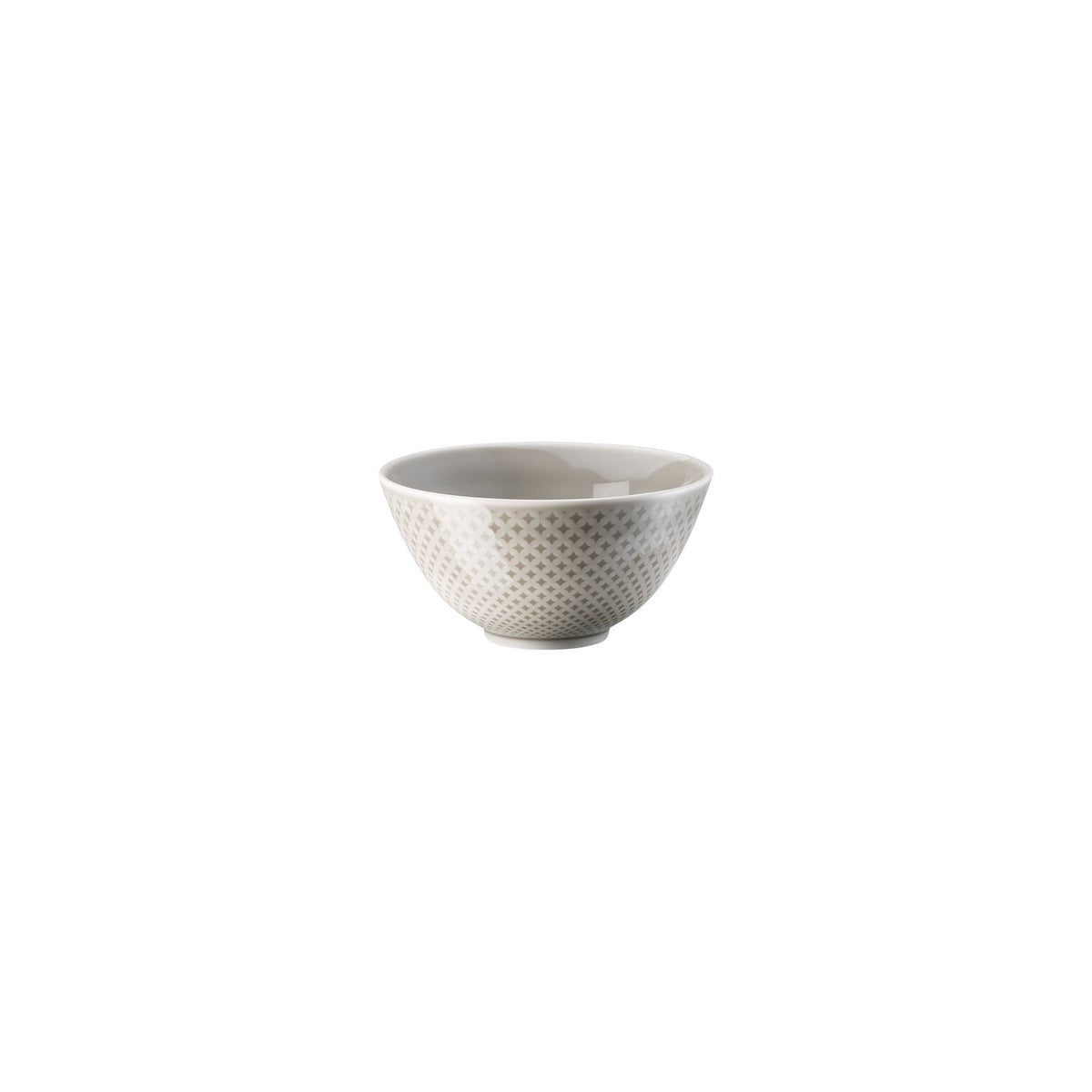 Rosenthal Pearl Grey Rosenthal Junto Pearl Grey Dish 11 cm front view