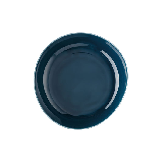 Rosenthal Ocean Blue Rosenthal Junto Ocean Blue Plate 22 cm deep front view