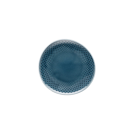 Rosenthal Ocean Blue Rosenthal Junto Ocean Blue Plate 16 cm front view