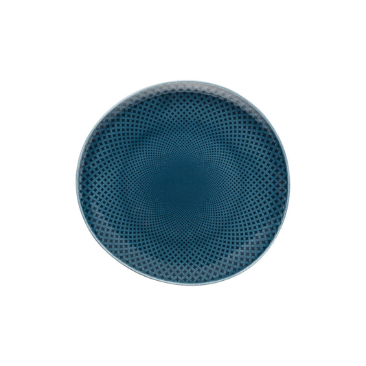 Rosenthal Ocean Blue Rosenthal Junto Ocean Blue Plate 22 cm front view