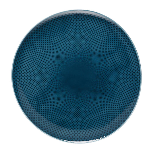 Rosenthal Ocean Blue Rosenthal Junto Ocean Blue Plate 32 cm front view