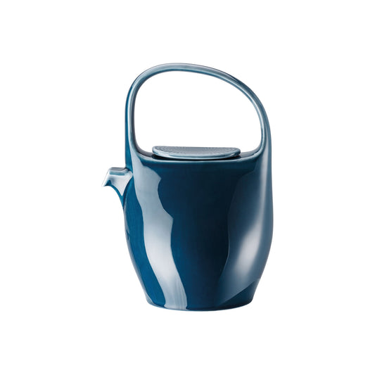 Rosenthal Ocean Blue Rosenthal Junto Ocean Blue Tea Pot 3 front view