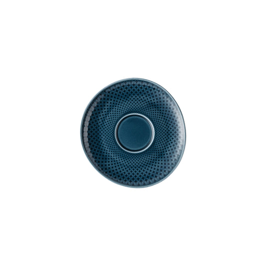 Rosenthal Ocean Blue Rosenthal Junto Ocean Blue Combi saucer front view