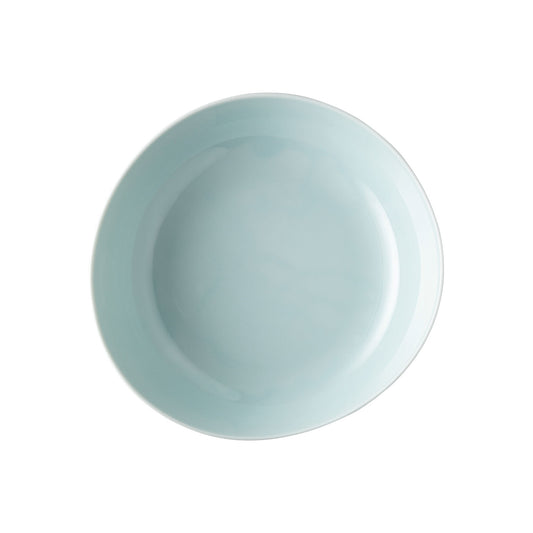 Rosenthal Opal Green Rosenthal Junto Opal Green Plate 25 cm deep front view