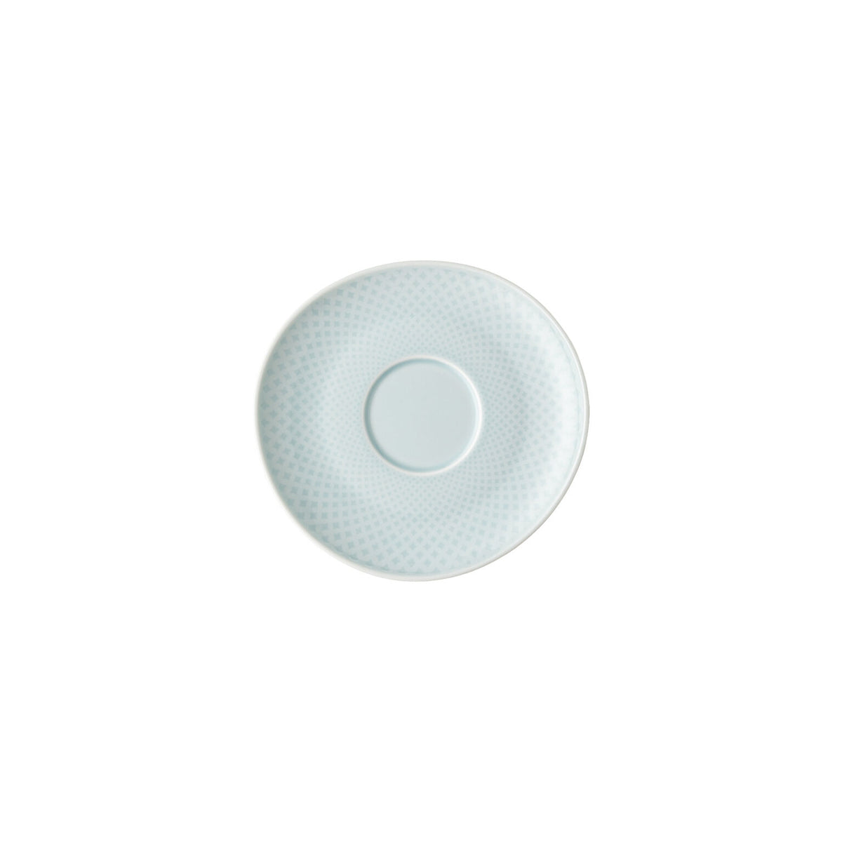 Rosenthal Opal Green Rosenthal Junto Opal Green Combi saucer front view