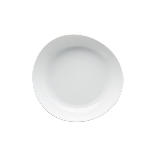 Rosenthal White Rosenthal Junto White Plate 22 cm deep front view
