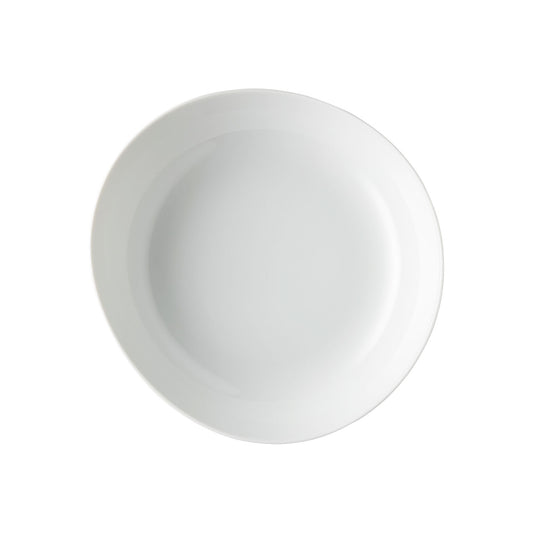 Rosenthal White Rosenthal Junto White Plate 25 cm deep front view