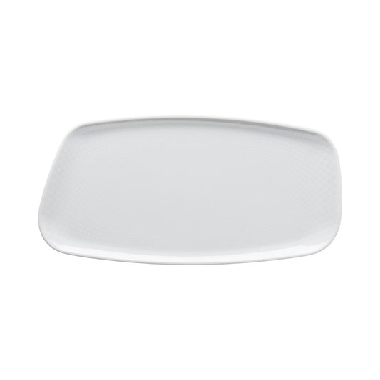 Rosenthal White Rosenthal Junto White Platter 30x15 cm front view